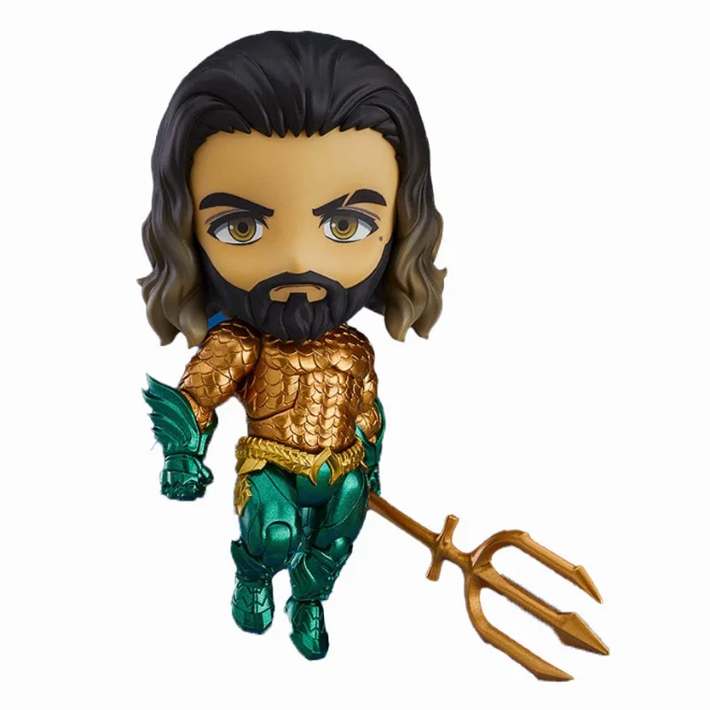 

In Stock Original GSC Good Smile NENDOROID 1190 Aquaman Hero's Edition PVC Action Figure Anime Figure Model Toys Doll Gift