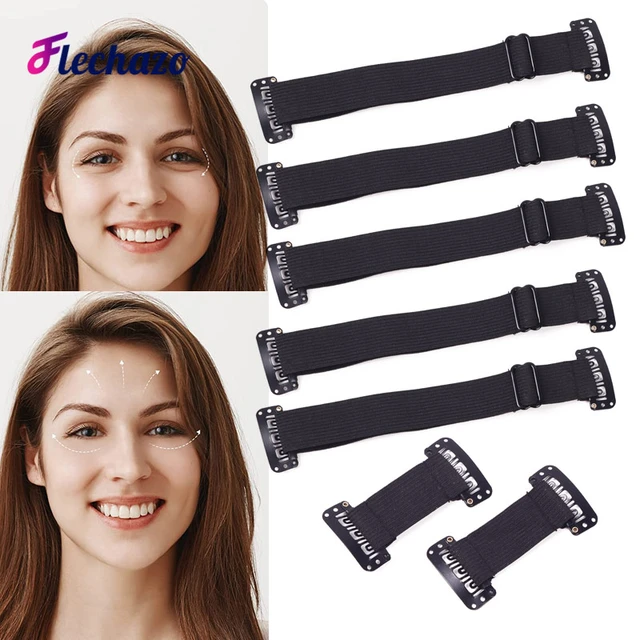 Face Lifting Hairband The Stretching Straps for Lift The Eyes Eyebrows Bb Clip  Elastic Band Adjustable Anti-Wrinkle Face Tapes - AliExpress