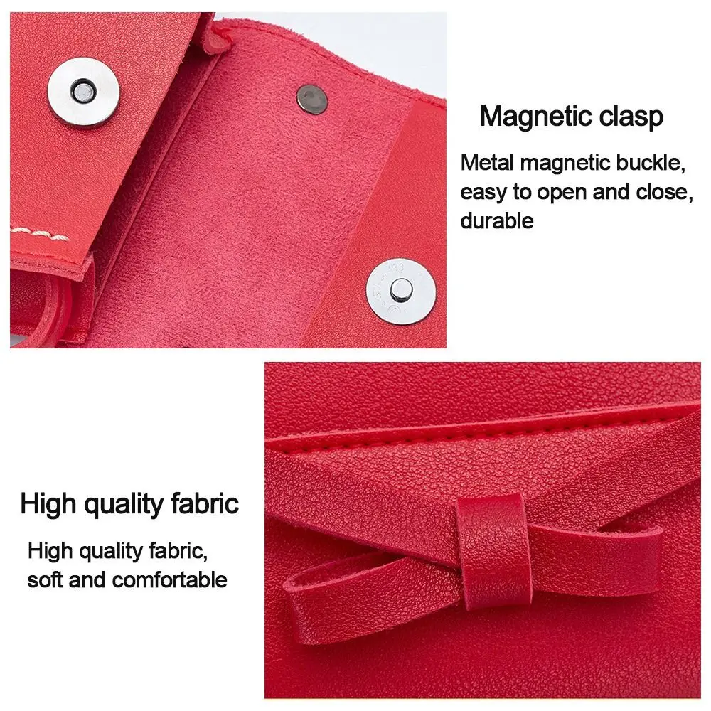 Schleifenknoten-Umhängetaschen Schultertasche Mini-Crossbody-Tasche Kleinkind-Geldbörse Kleine Münztasche Geldbörsen und Handtaschen – Detail 10