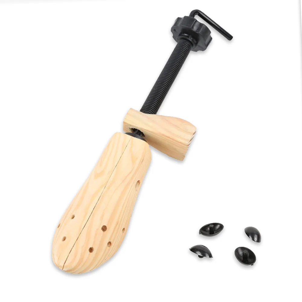 Passt Feste Schuh Bahre Holz Schuhe Baum Shaper Rack, holz Einstellbar Wohnungen Pumpen Stiefel Expander Bäume Größe S/M/L Mann Frauen – Detail 25