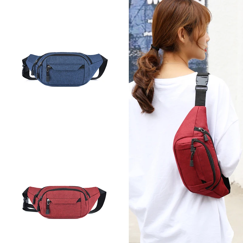 

2023 Wholesale Various Styles Waist Pack Fashion Portable Unisex Bag African Print Mens Chest Bag Fanny Pack Crossbody Waist Bag