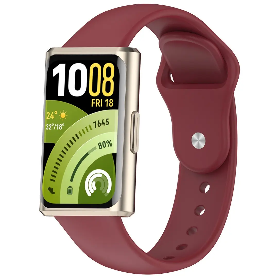 Enhanced Soft Silicone Smart Watch Band Strap
