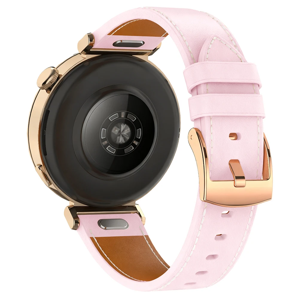 Premium Leather Watchband Bracelet, 18mm/20mm, Universal Fit