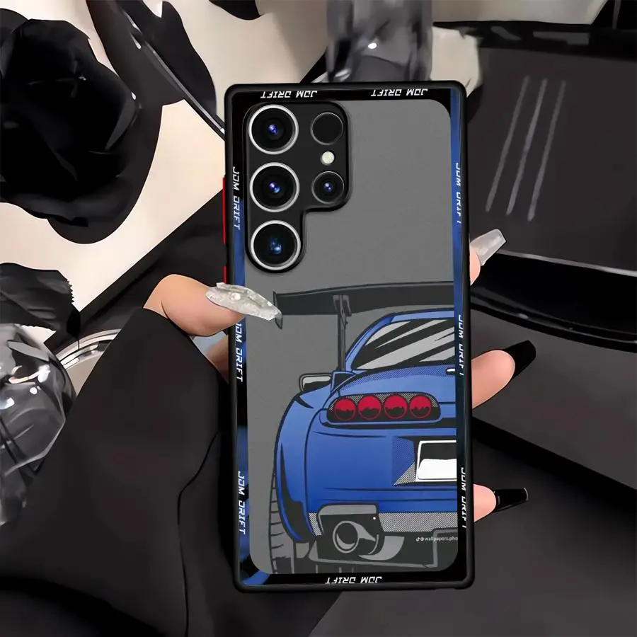 Japanese JDM Drift Design Back Phone Cover Case
