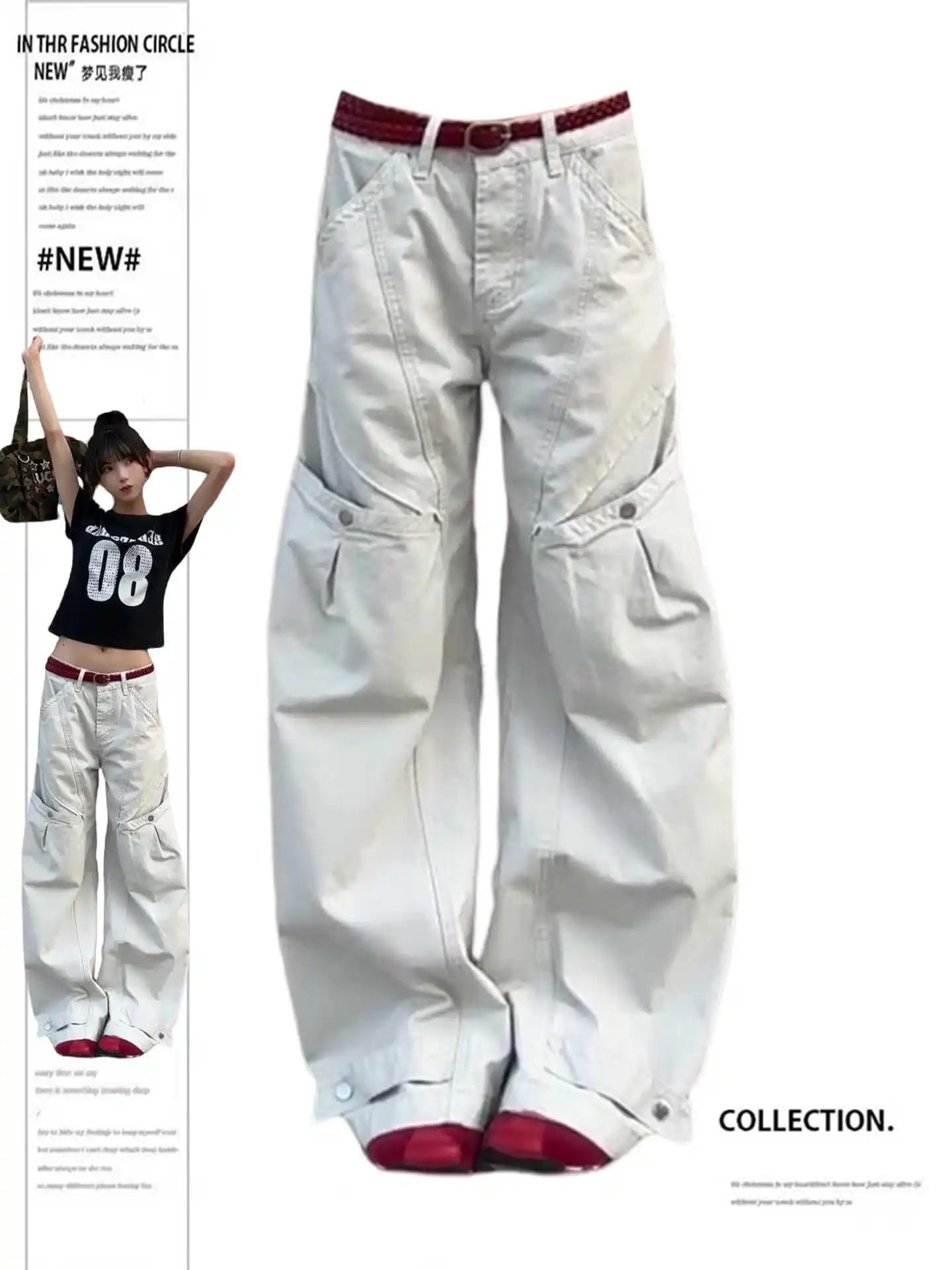 パンツ 2000's archive design cargo pants y2k Y2K Cargo Pants 