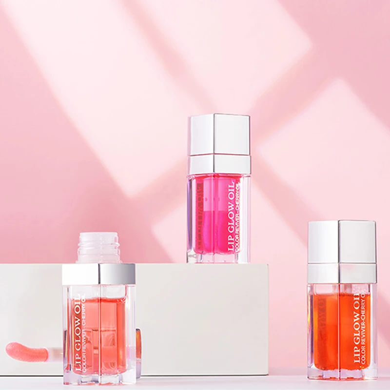 6ml Clear Jelly Lipolie Hydraterende Niet-plakkerige Sexy Plumping Lip Glow Gloss Lip Glazuur Getinte Mode Lippenstift make-up Lipverzorging_voghion.com