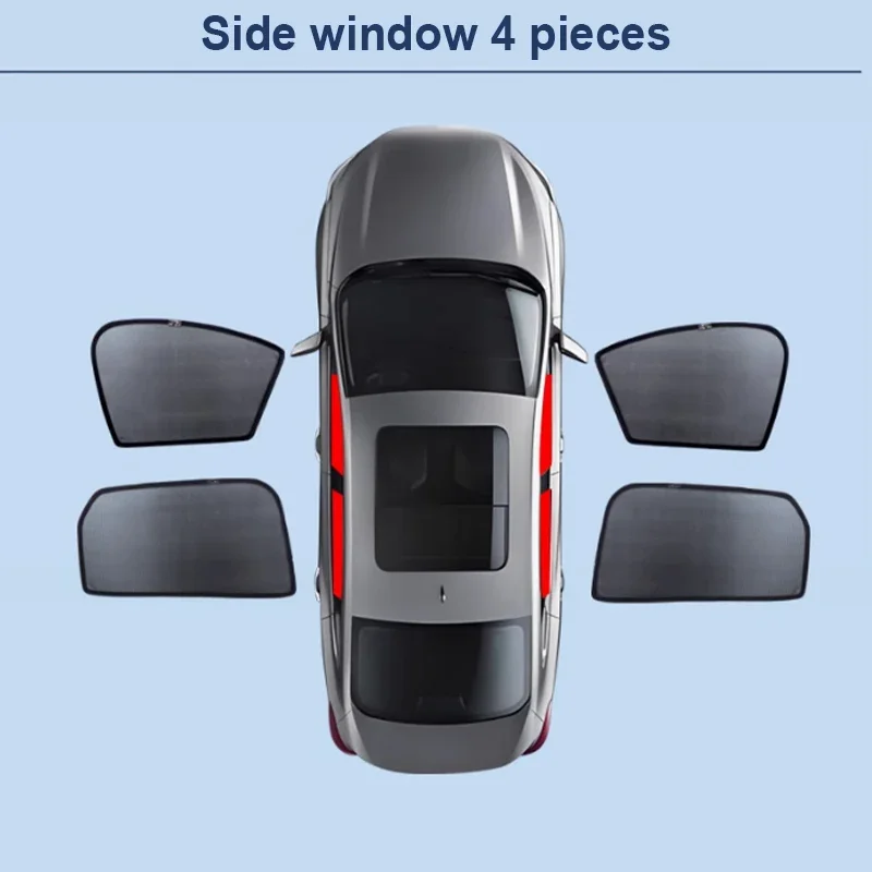 4pcs Sunshade