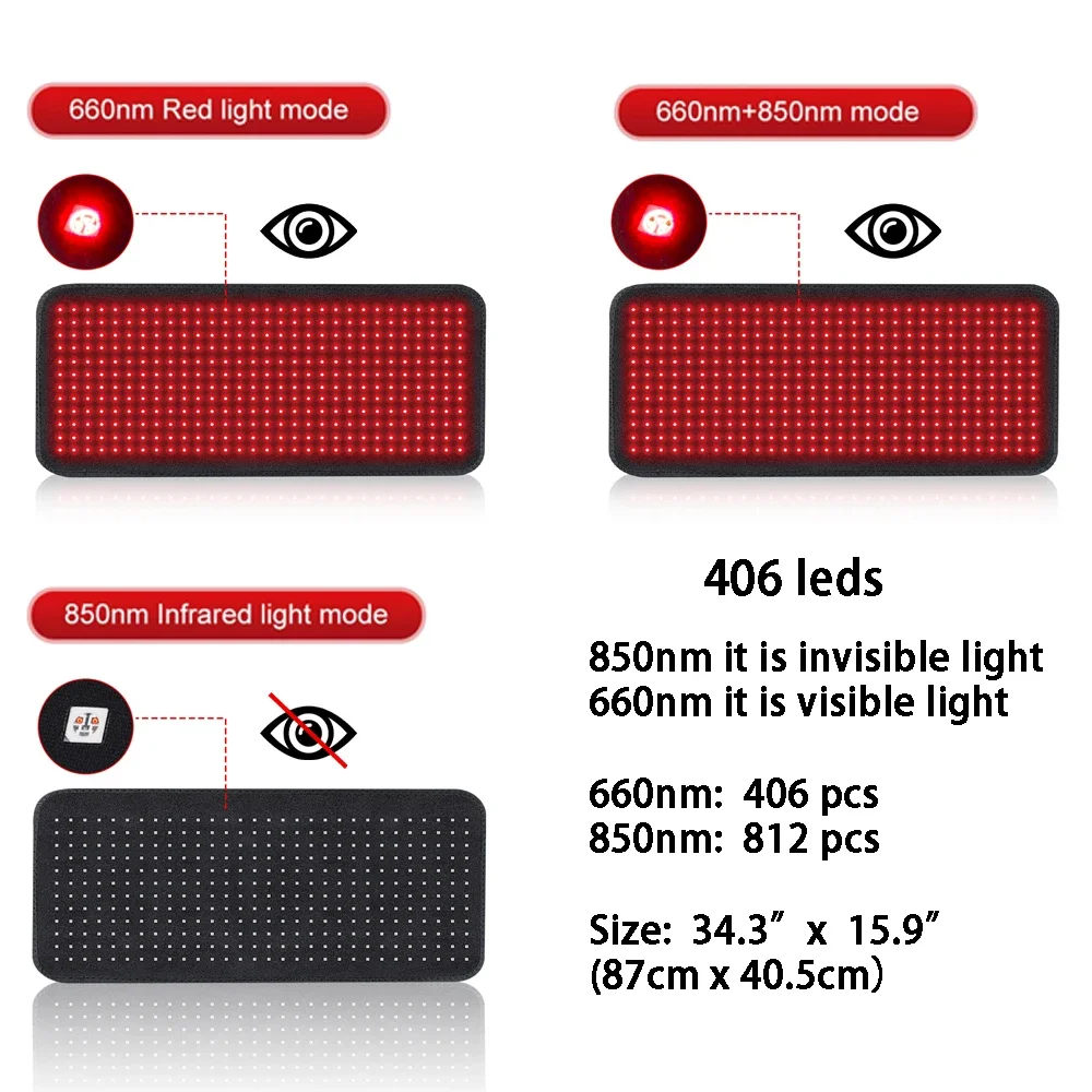 Red Light Therapy Heating Pad 3