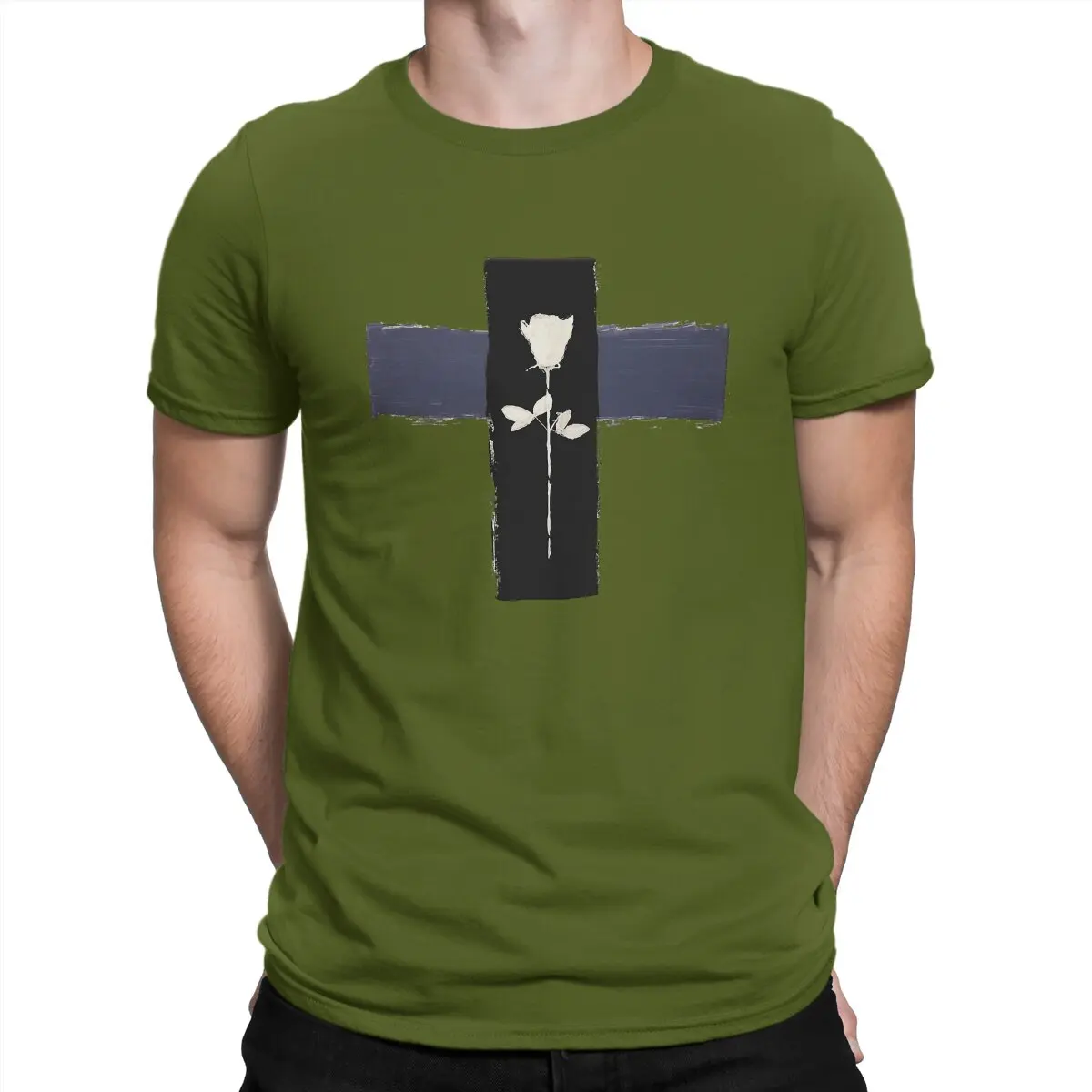 thumbnail image 1 of Camiseta única de Personalqk, camiseta informal de Depeche Cool Mode, artículos de verano para adultos, 1 of 7