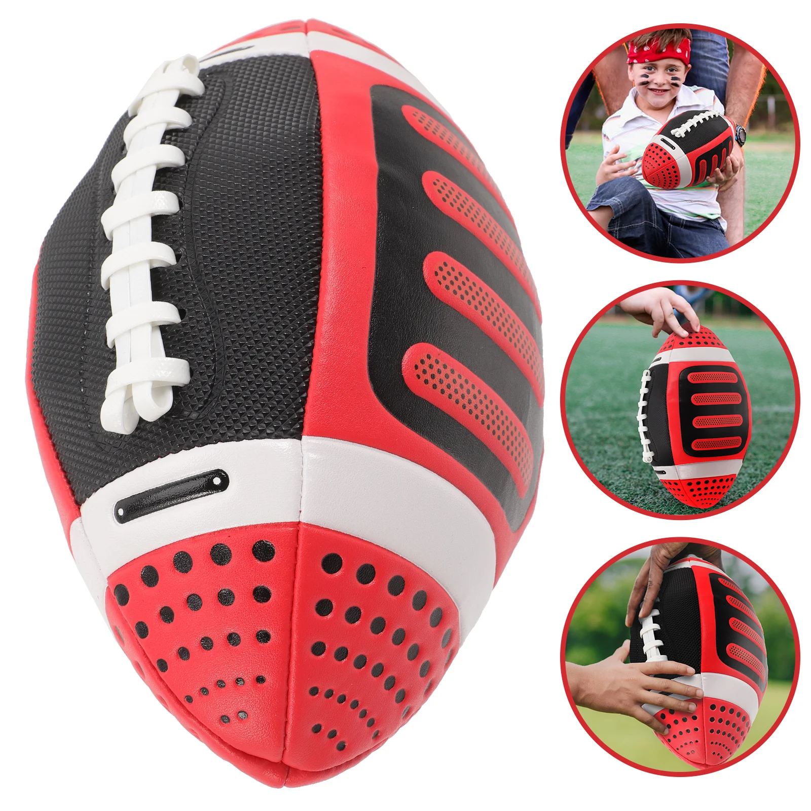 

Rugby Kids Outdoor Playset Training Balls Children Toy Professional Football Pu Toddler