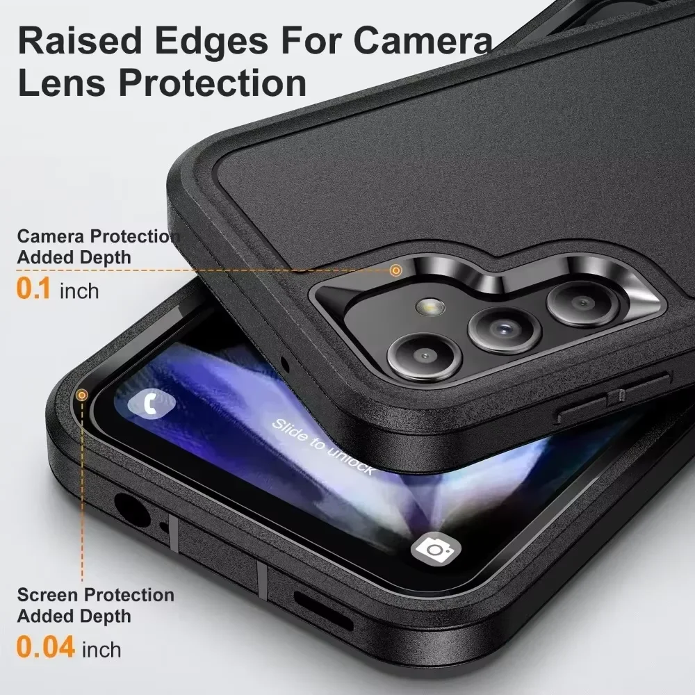 Ultimate Armor Shockproof Defender Phone Case | Durable Hard PC+TPU Anti-Fall Protective Cover