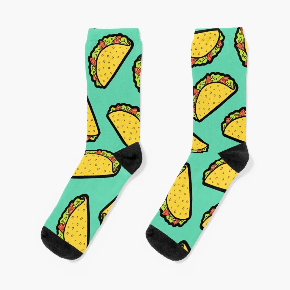 

It's Taco Time! Socks tennis New year's Women Socks Men's