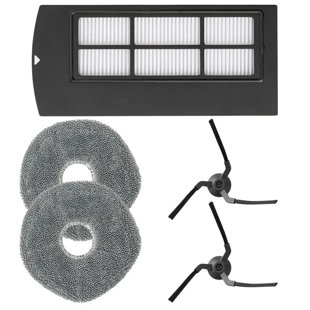 Side Brush Filter Mop Cloth Pad For Clean X9 Pro Robot Vacuum Cleaner Parts Appliances Household Cleaning Tool Accessories