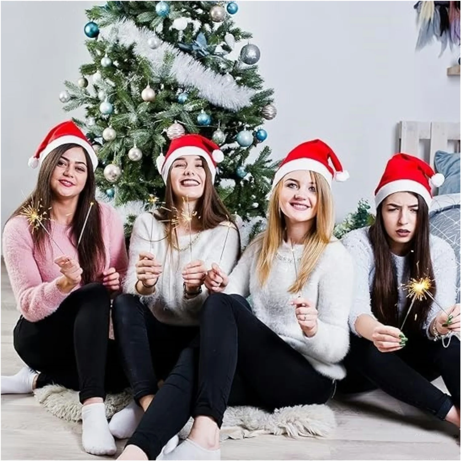 Cappellino 'Babbo Natale' extra lungo in velluto - ROSSO - 5.00€ - Kiabi