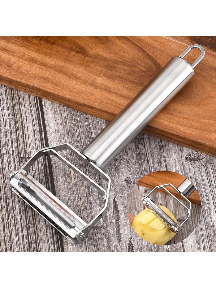 1PCS Stainless Vegetables Tool Portable Manual Easy Clean With Handle Multi Purpose Home Kitchen Article