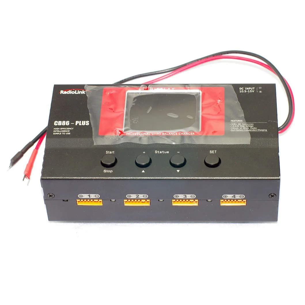 

Factory Price Balance Charger CB86 Plus for 8pcs 2-6S Lipo Battery With Jst Connector at Professional For RC Toys