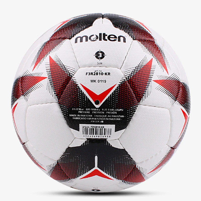 Molten FR2810 size3 4 5 football PU Soft Leather Football Hand Stitched, Wear Resistant Adult Football General Training balls