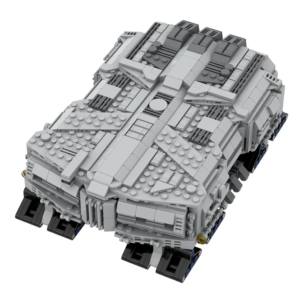 Moc Spice Harvester Model Building Blocks Desert Duneeds Space Ornithopters Flapping Wing Aircraft Bricks Toy For Children Gift