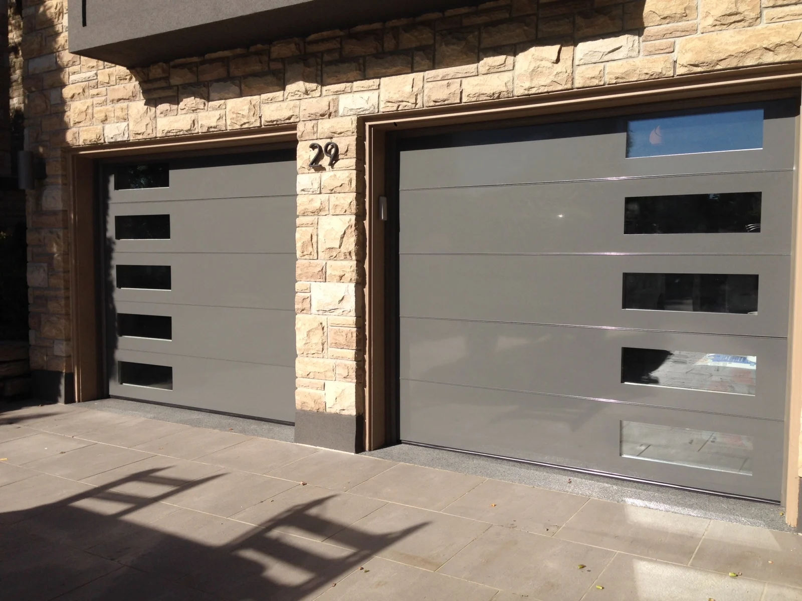 Aluminium Garage Glass Door Pivot Exterior Door Modern Doors Home Entrance Sliding Sliding Folding Garage Doors