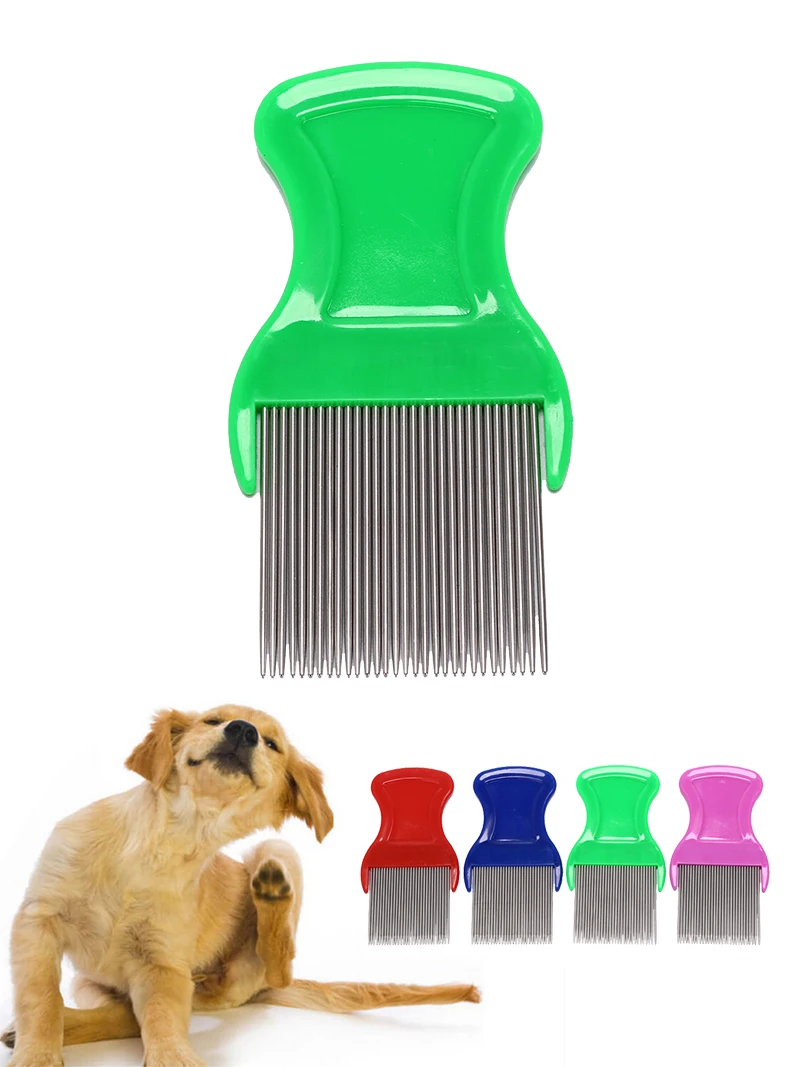Dog Cat Pet Flea Comb Lice Pet Fine Toothed Flea Comb Comb Remove