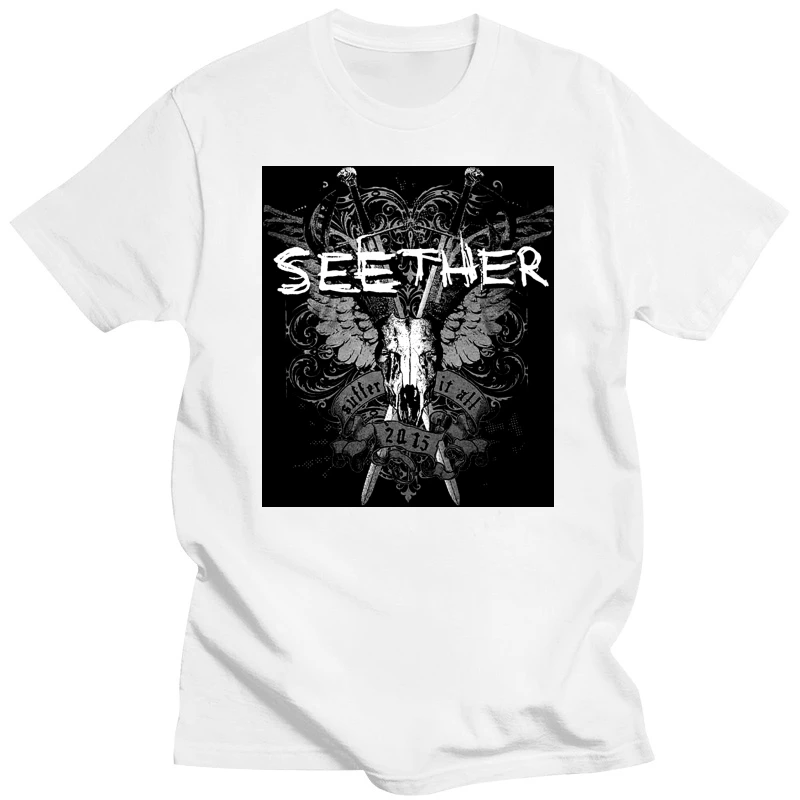 

Funny Men t shirt Women novelty tshirt Seether Suffer T-Shirt