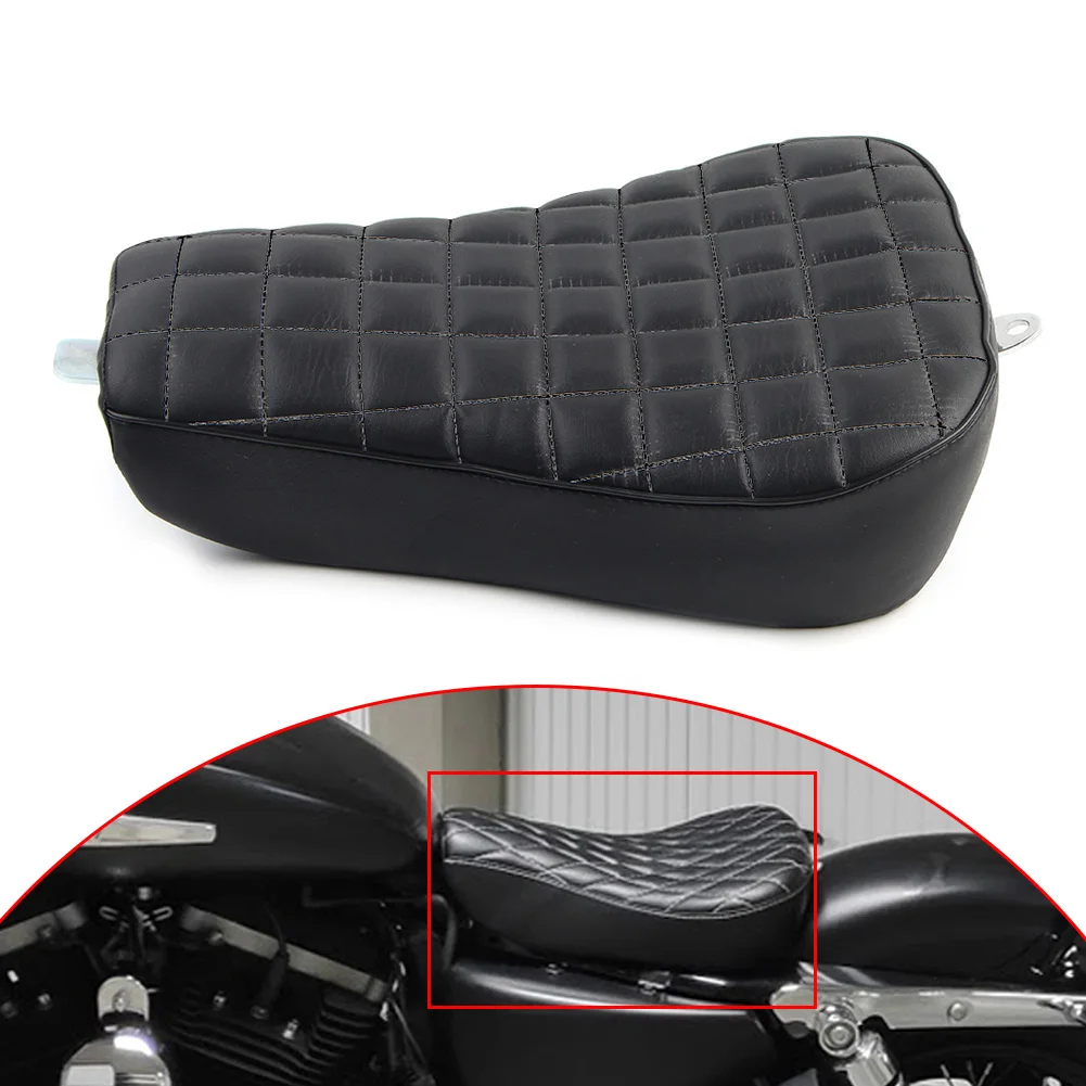 

Motorcycle Front Driver Solo Seat Cushion For Harley Davidson Sportster Forty Eight XL1200 XL883 72 48 2004-2019