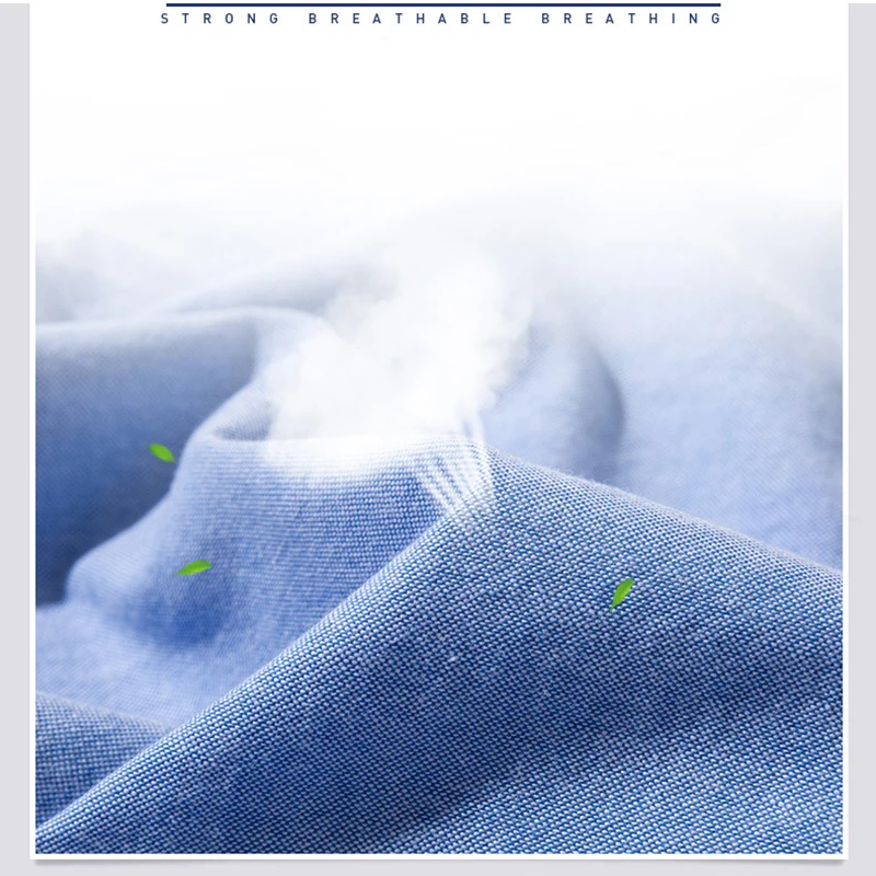 Short Sleeved Shirt Summer Cotton Oxford Men's Dress Shirts White Short Sleeve Embroidery Soft Comfortable Slim Fit Business Man Casual Shirts