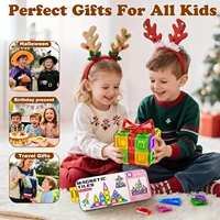 บล็อกแม่เหล็กขนาดเล็ก, ชิ้นส่วนแม่เหล็ก, ของเล่นเสริมพัฒนาการ, ขนาดพกพา, พกพาสะดวก, ขนาดเล็ก, จัดเก็บง่าย 3