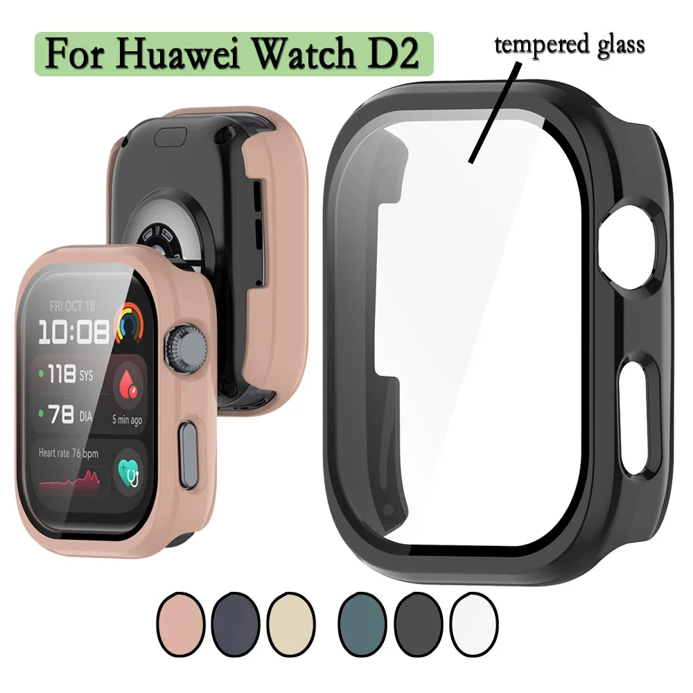 Dual-Defense Protective Watch Case with Screen Protector Film