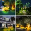 US Plug COB Super Bright Warm White Spotlight Led Garden Light Lawn Lamp Low Voltage Landscape Lighting IP65 Waterproof 6