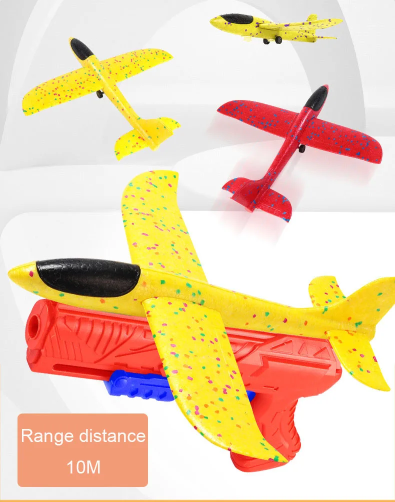 10M Shooting Range Fly Airplane Gun Toy | Kids Toys