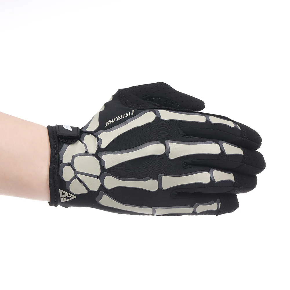 FISTPLAST Death Ghost Spring Summer and Autumn Motorcycle Bicycle Riding Non-slip Breathable Elastic Thin Tactical Touch Screen