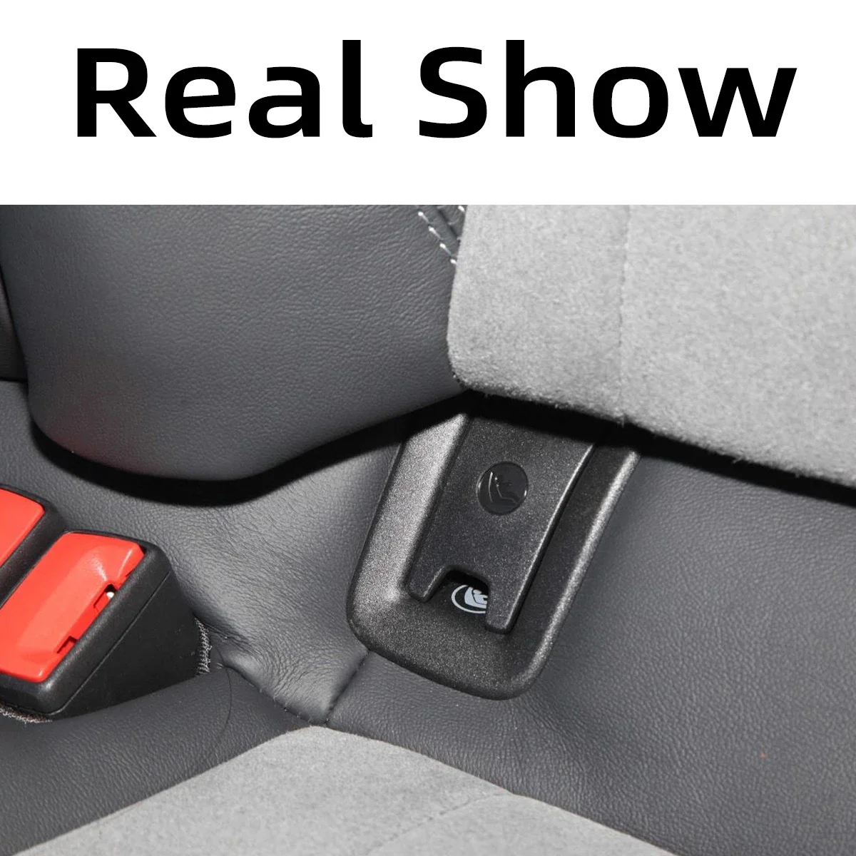 ISOFIX Rear Child Seat Mount Cover Trim For Audi A4 B9 Avant A5 F5