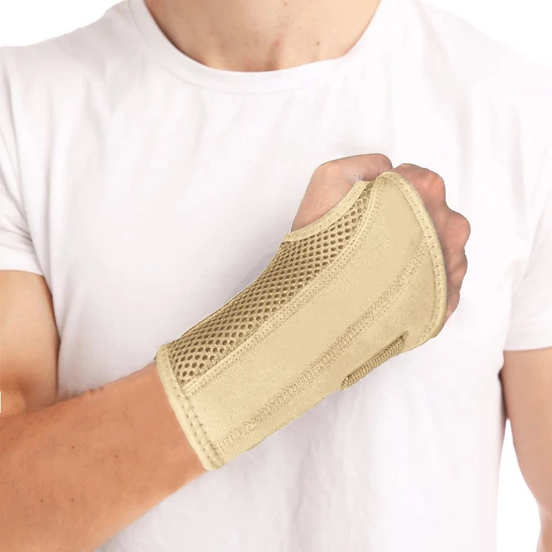 Wrist Support Gym Crossfit Bodybuilding Wristband Hand Wrist Protector Brace for Weight Lifting Carpal Tunnel Tendinitis Pain 5