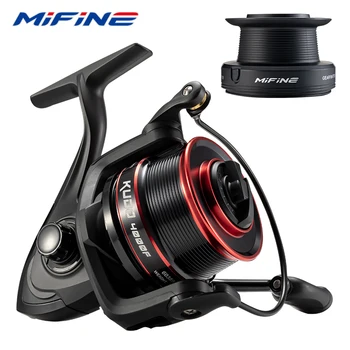 MIFINE KUDO Spinning Reel 10kg Max Drag Shallow/Deep Metal Spool 4.7:1 6+1BB