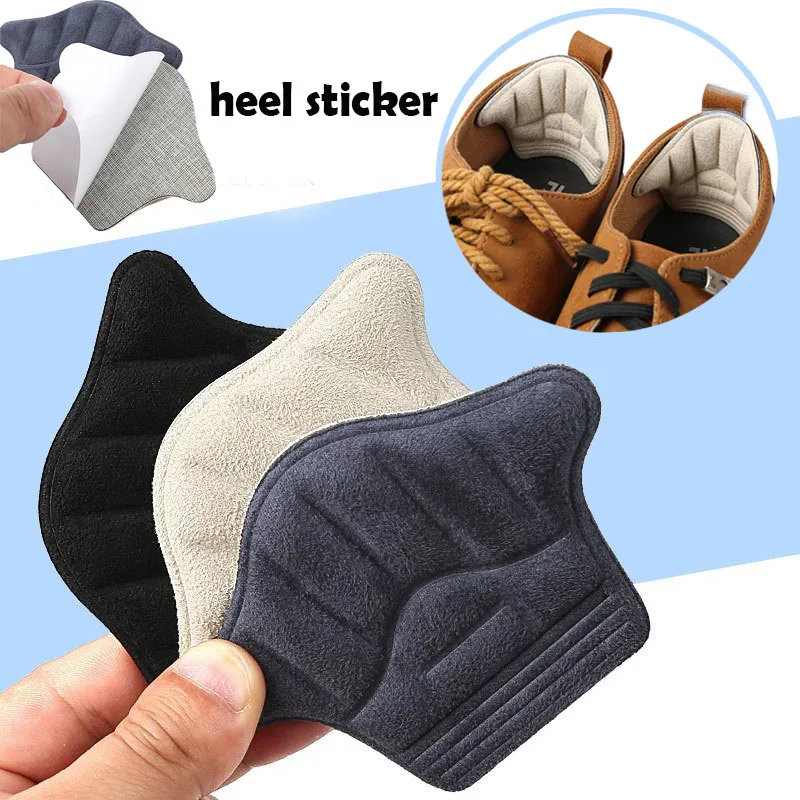 Women Sweat Absorbing Can Be Cut Sticker Double Side Adhesive Paste Comfortable Not Shifting Shoes Insert Skin Friendly Shoe Pad