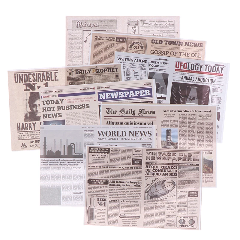

Mini Magazines Books DIY Dollhouse Miniature 1:12 Newspaper Dollhouse Furniture Toys Magazine Model Toys Doll House Accessories