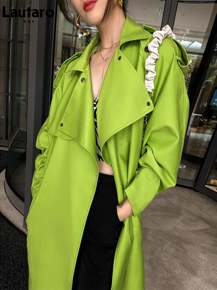 Kama Trench in Bright Green