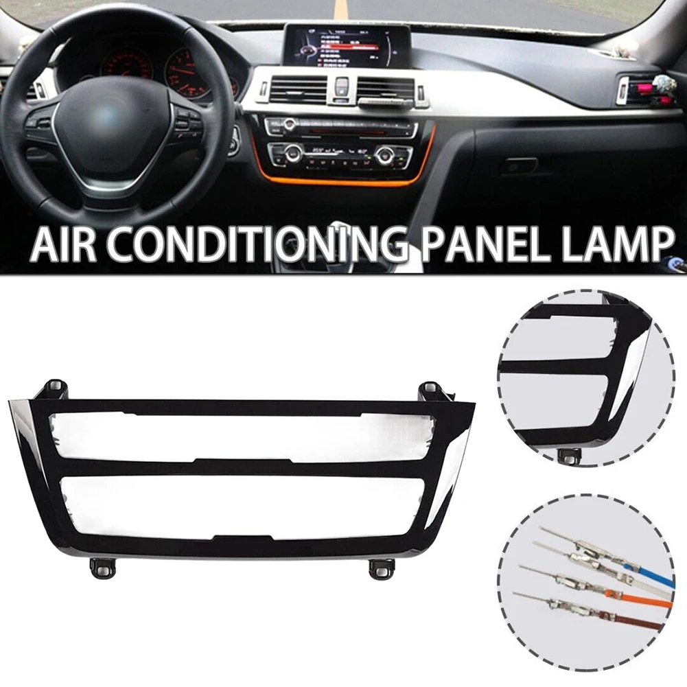 

Radio Decoration LED Instrument Panel Decorative Ambience Light Center Console AC Panel Light For BMW 3 F30 F31 F34 LCI