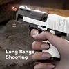 Mini Desert Eagle M1911 Soft Bullet Toy Gun Shell Throwing Continuous Firing Small Pistol Outdoor Sports Shooting Blaster 3
