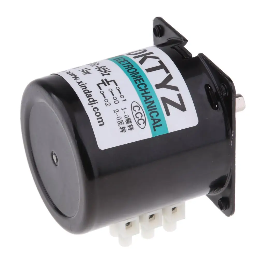 영구 자석 전기 동기 모터, 60KTYZ, 220V, 30RPM, 14W