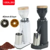 XEOLEO Electric Coffee Grinder 40mm Titanium Burr Metal Bean Hopper Exquisite Small Espresso Coffee Grinder Machin Espresso 1