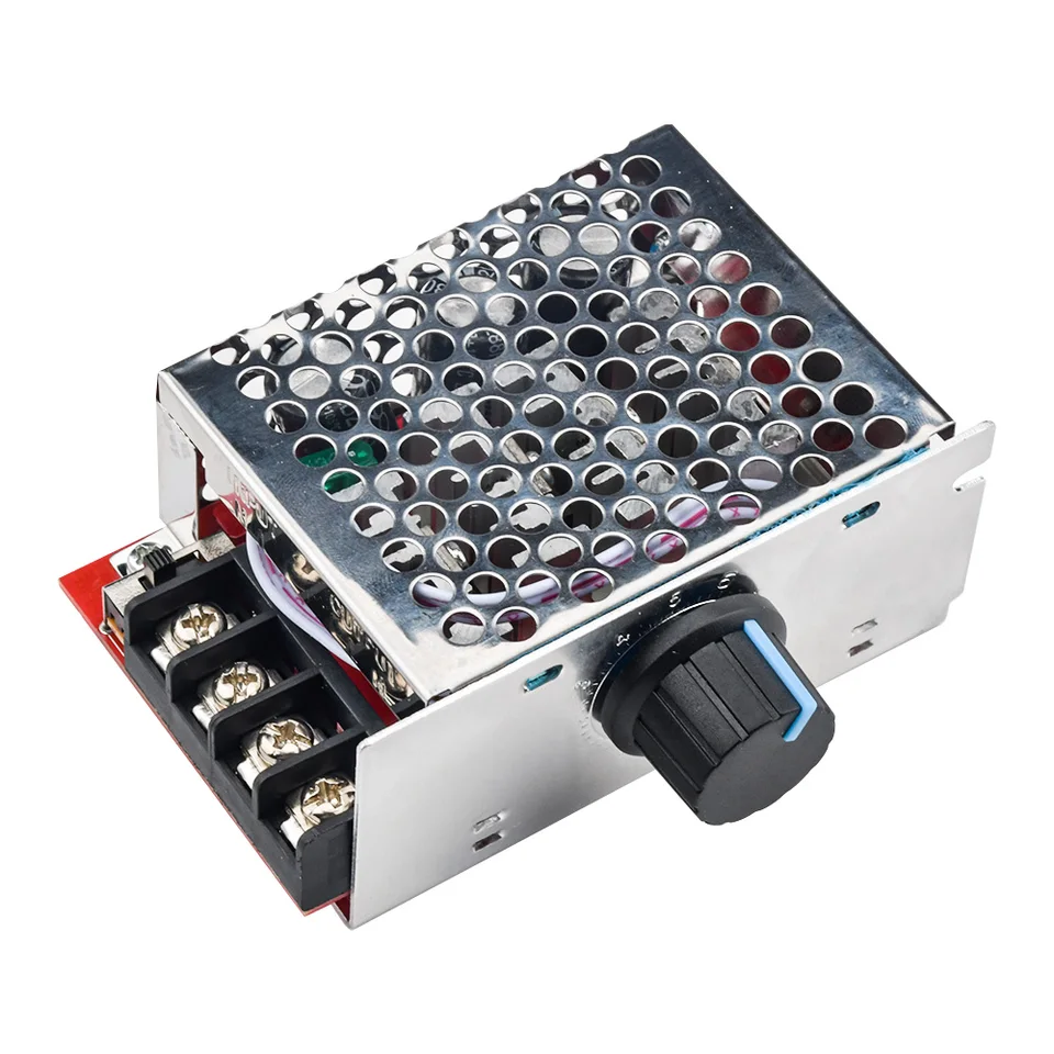 Regolatore Di Velocità Per Motore DC A Spazzole - Modulo PWM ZW70A108S 12V 24V 36V 48V 70A 4000W - Ingresso 10-60V, Controllo Con Potenziometro, Protezione Da Sovracorrente 80A - 4