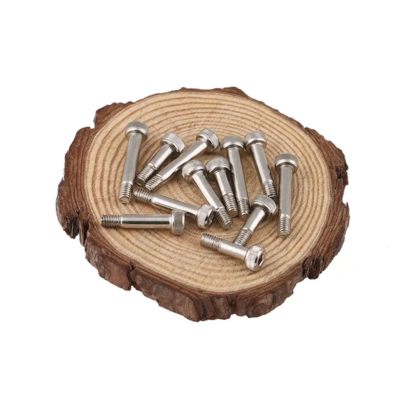 Grade 12.9 Half Tooth Hexagon Socket Cup Head Bushings Carbon Steel Nickel Plated Screws M2 M2.5 M3 M4