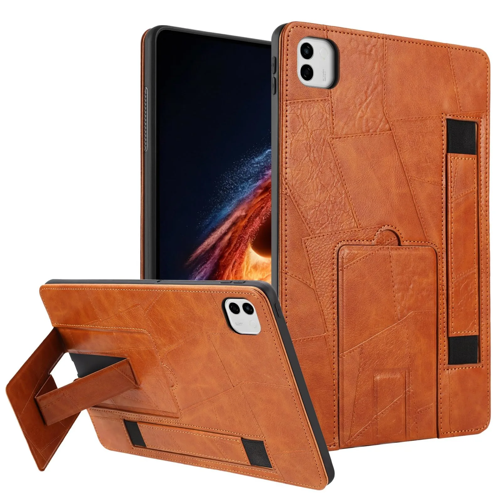 Multi-Function Protective Tablet Case with Foldable Kickstand