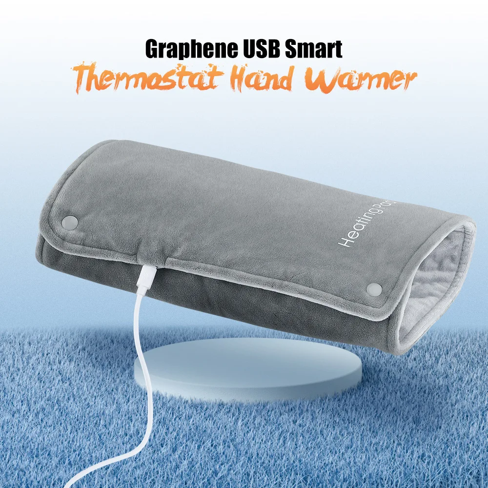 

Electric Heating Pad Usb Heating Pad New Rechargeable Graphene Hand Warmer Girls' Belly Heating Bag Hand Warmer Washable