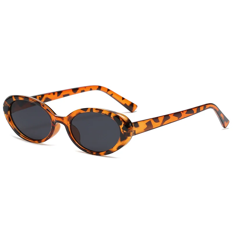 

Fashion 2024 Sunglasses for Women Personality Small Frame Ins Oval Sun Shades Glasses Luxury Brand Tide Eyeglasses Oculos De Sol