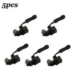 Universal Zipper Repair Kit - Set of 5 Easy - Attach Pulls for Bags, Coats, Clothes, and Shoes (5pcs)