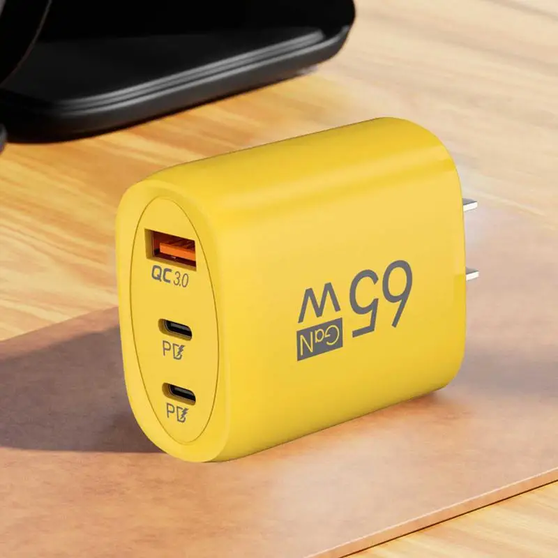 Wall Plugs Fast Charging Block 2 Amp USB Wall Charger Block 12W Type C Fast Charging Block Plug Outlet Splitter For Mobile