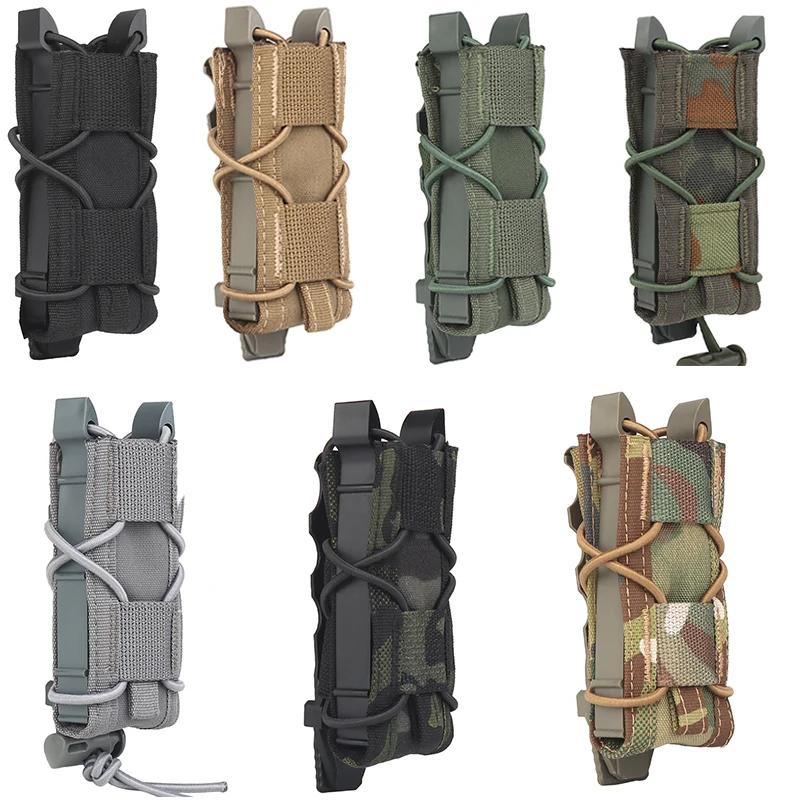 

9mm Tactical Mag Pouch Molle Military Shooting Cs Army Airsoft Paintball Pistol Magazine Holster Case Bag Accessories